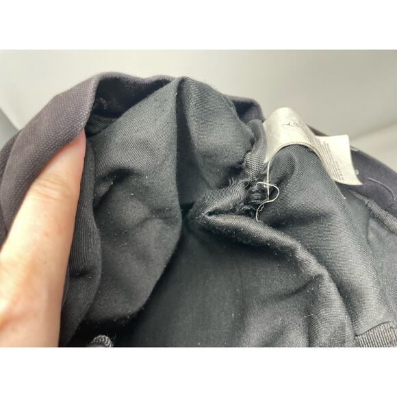 Nike Air Jordan Canvas Backpack Brown‎ Drawstring Adjustable Pockets FLAWED - Picture 12 of 16